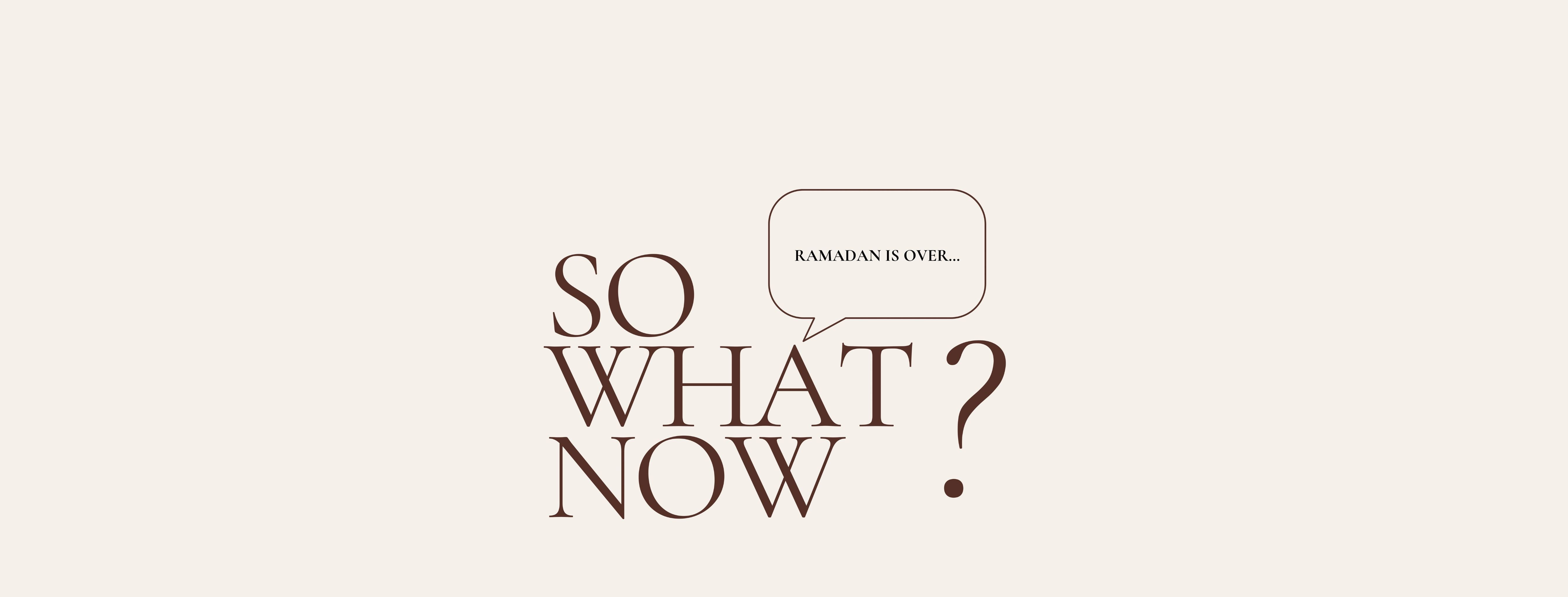 Post-Ramadan: Your Modesty Journey