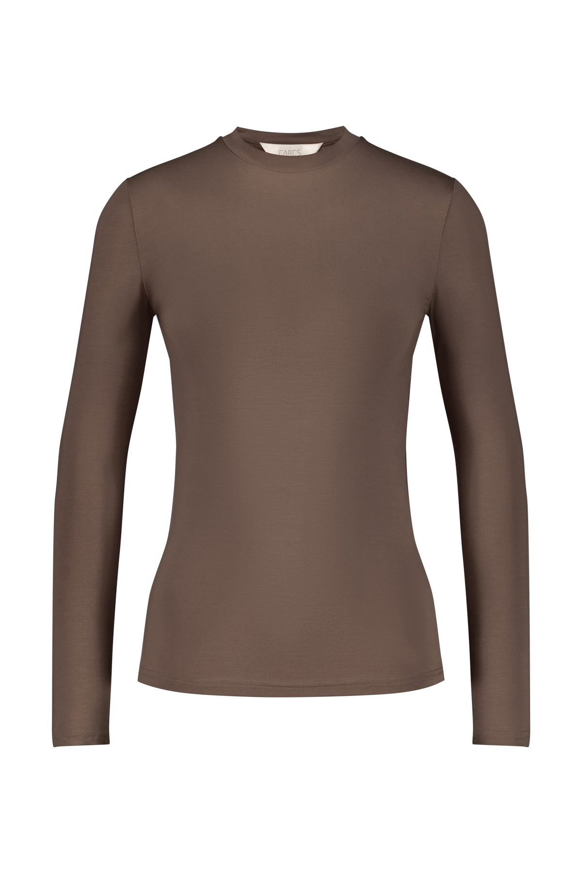 A long sleeve layer from FARES. Colour description: Cold Brown. This base layer has perfect fit sleeves.