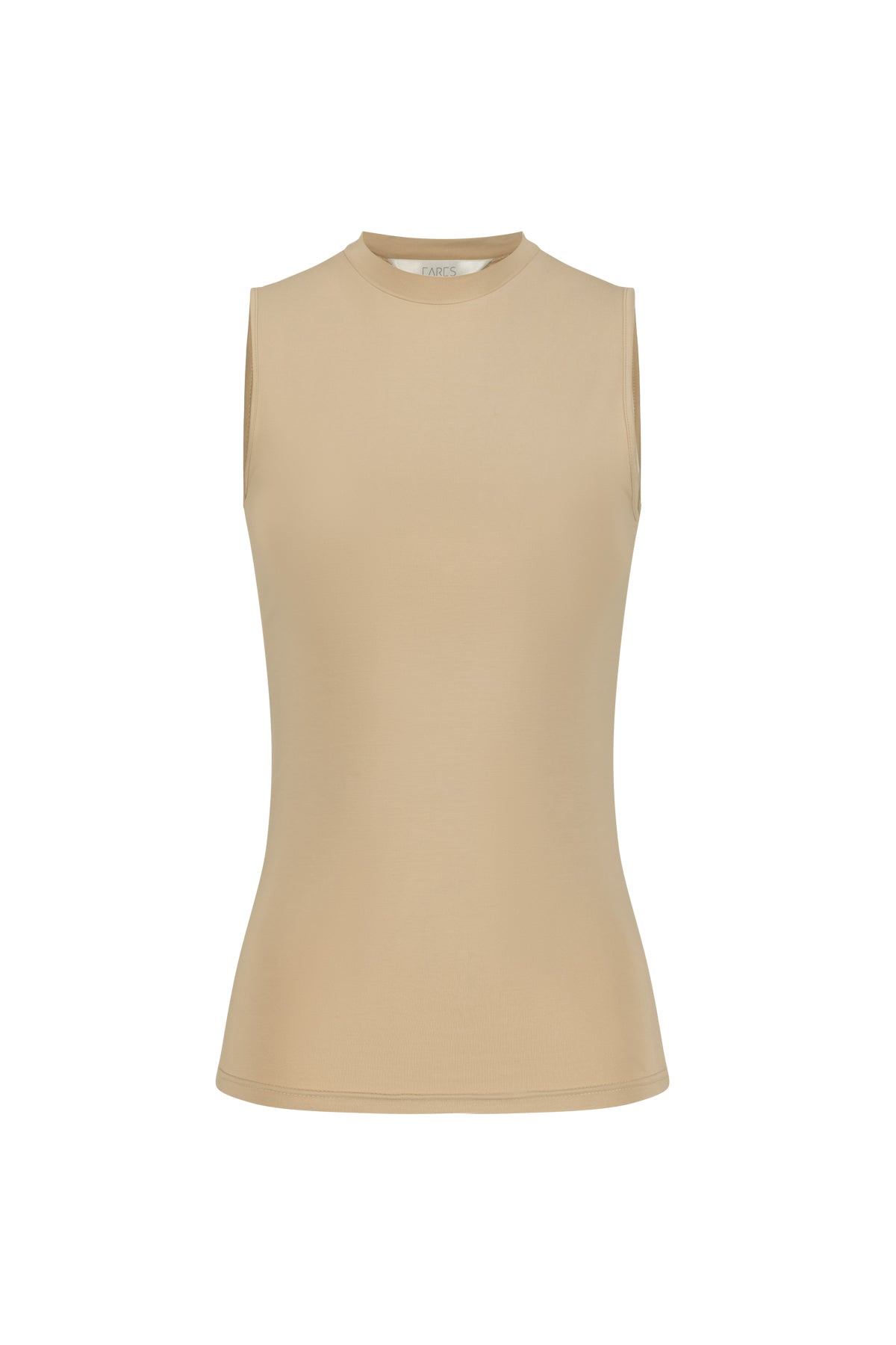 One of FARES' best sleeveless tops. Colour description: Buff.