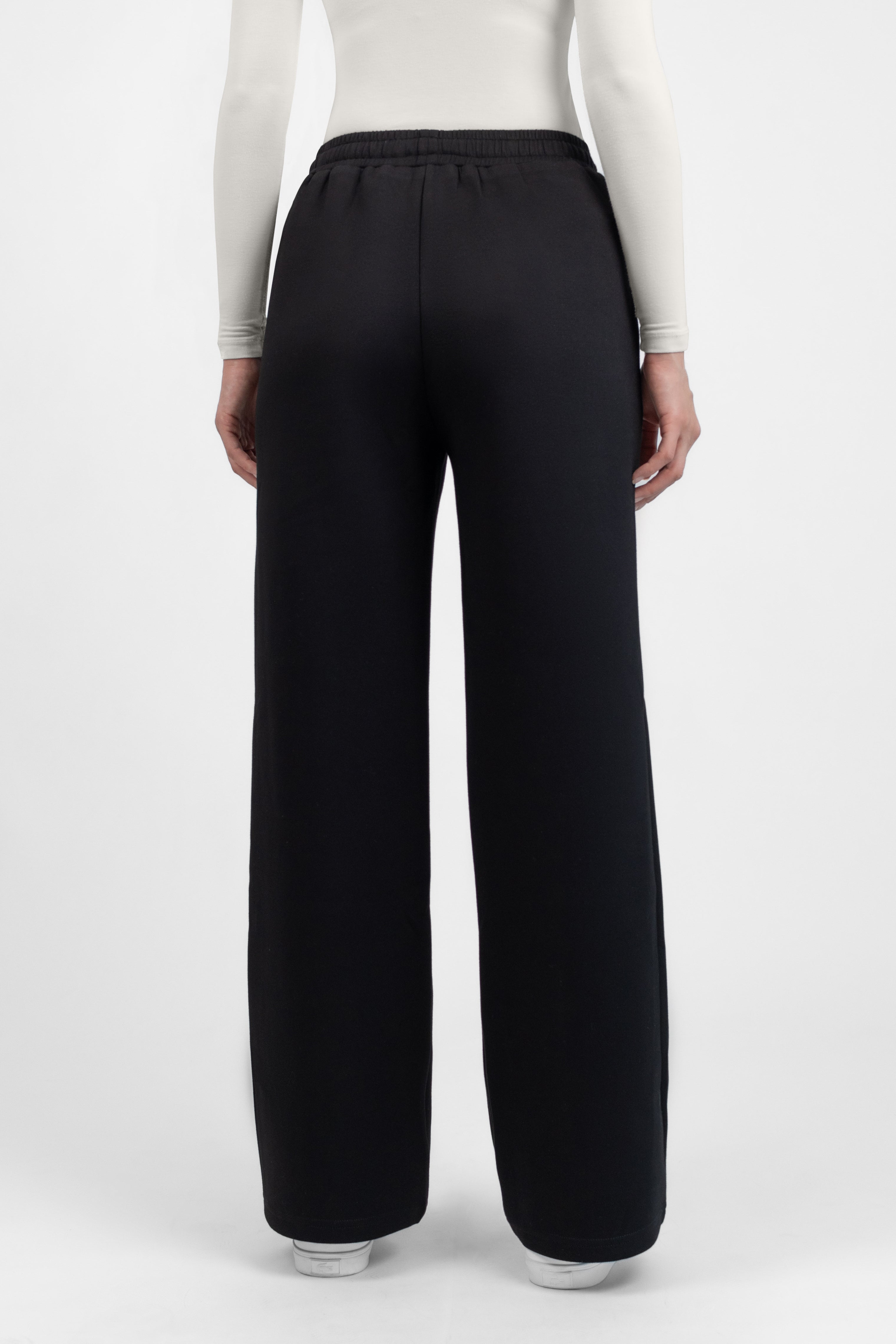 Buttery Pressed Crease Pants - Black