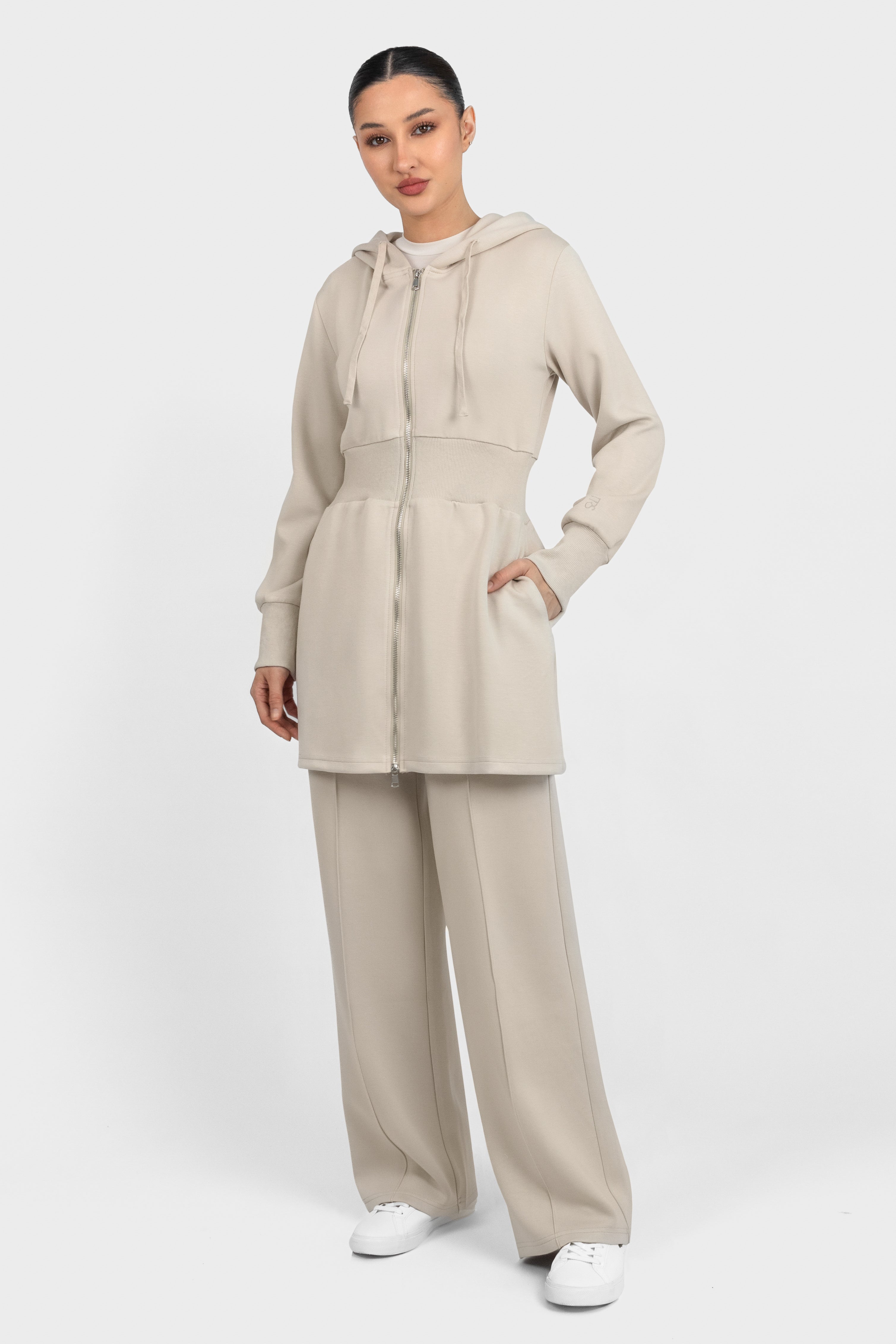 Buttery Pressed Crease Pants - Mink