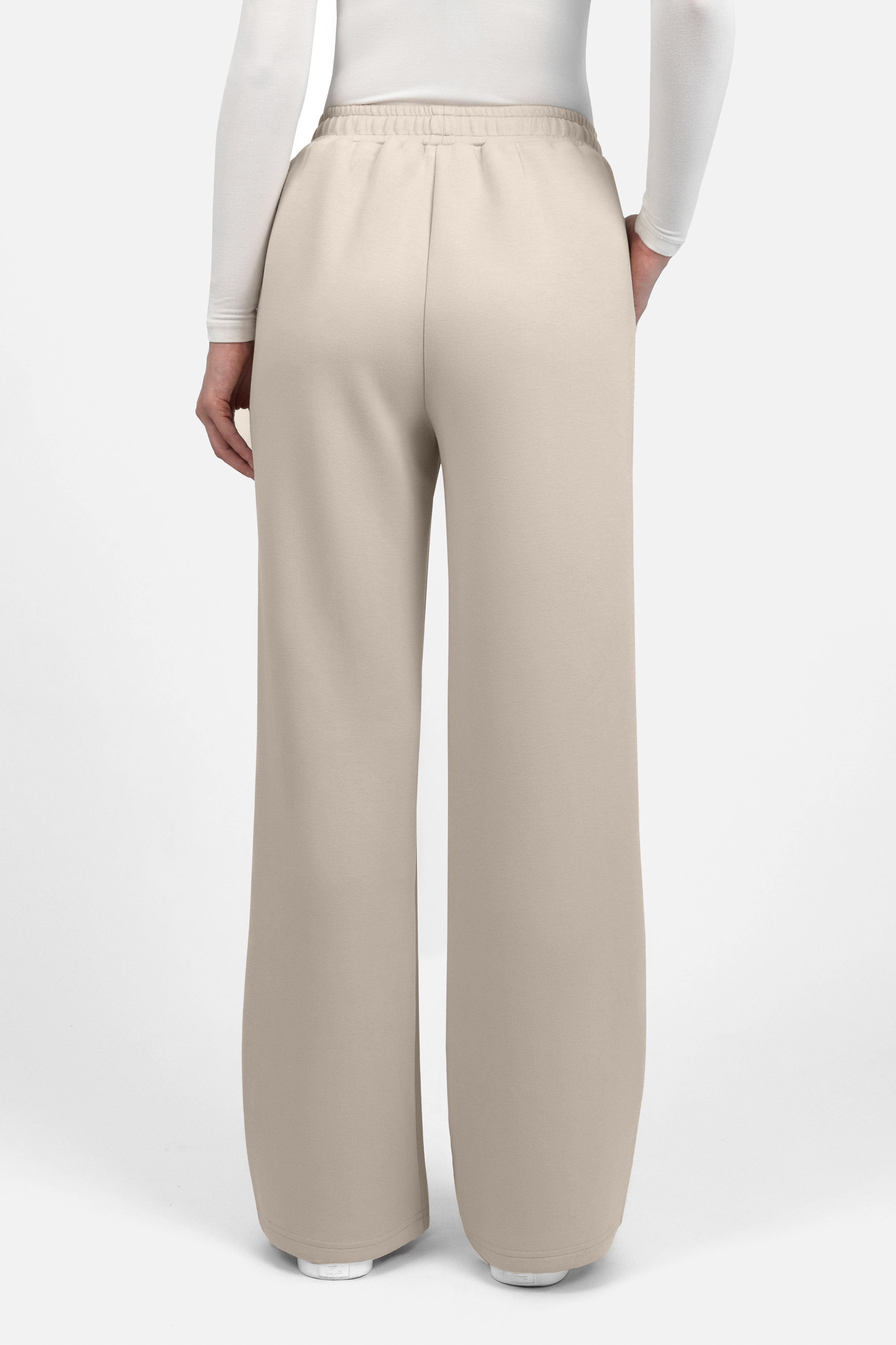 Buttery Pressed Crease Pants - Mink