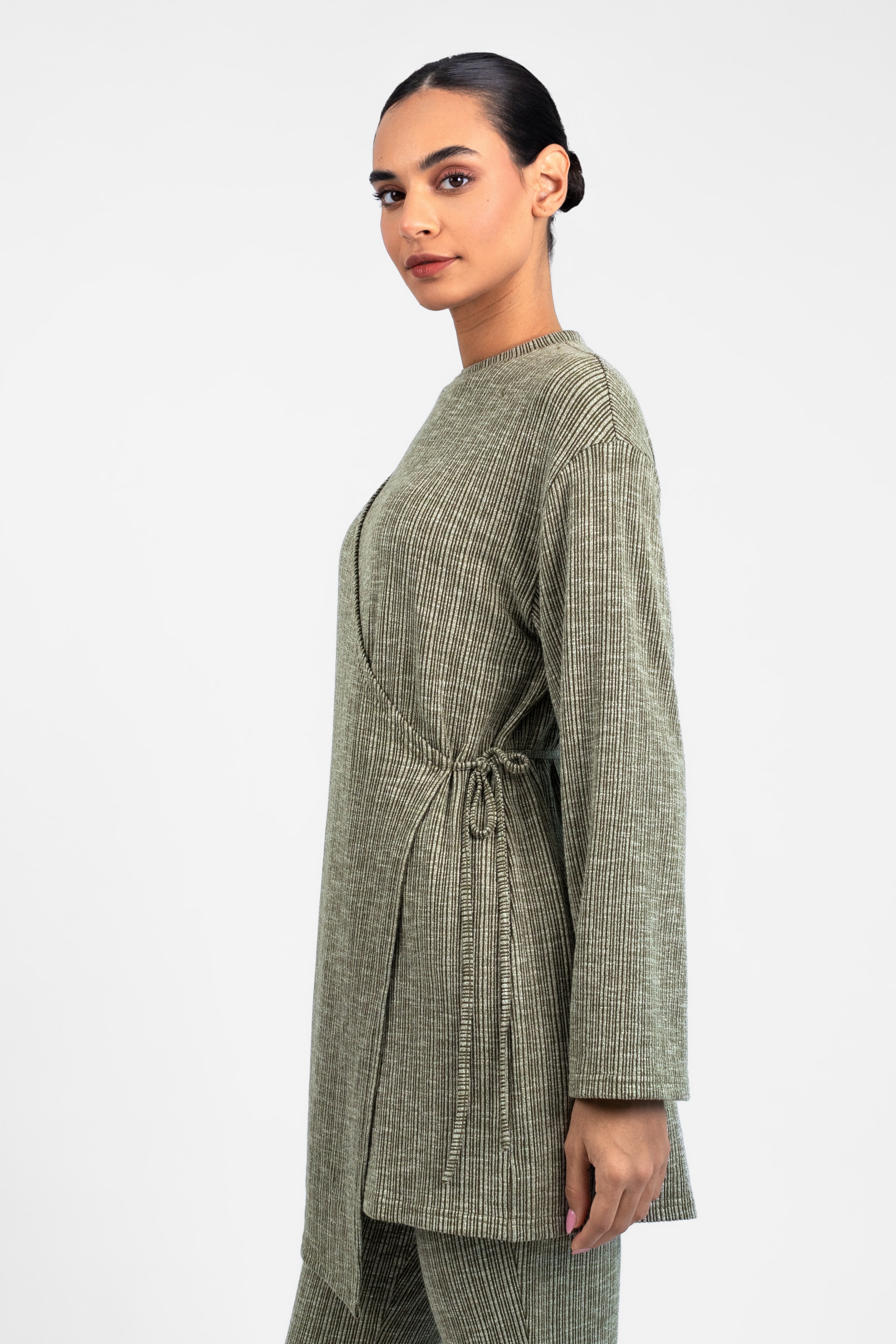 Wrap knit Top - Arz
