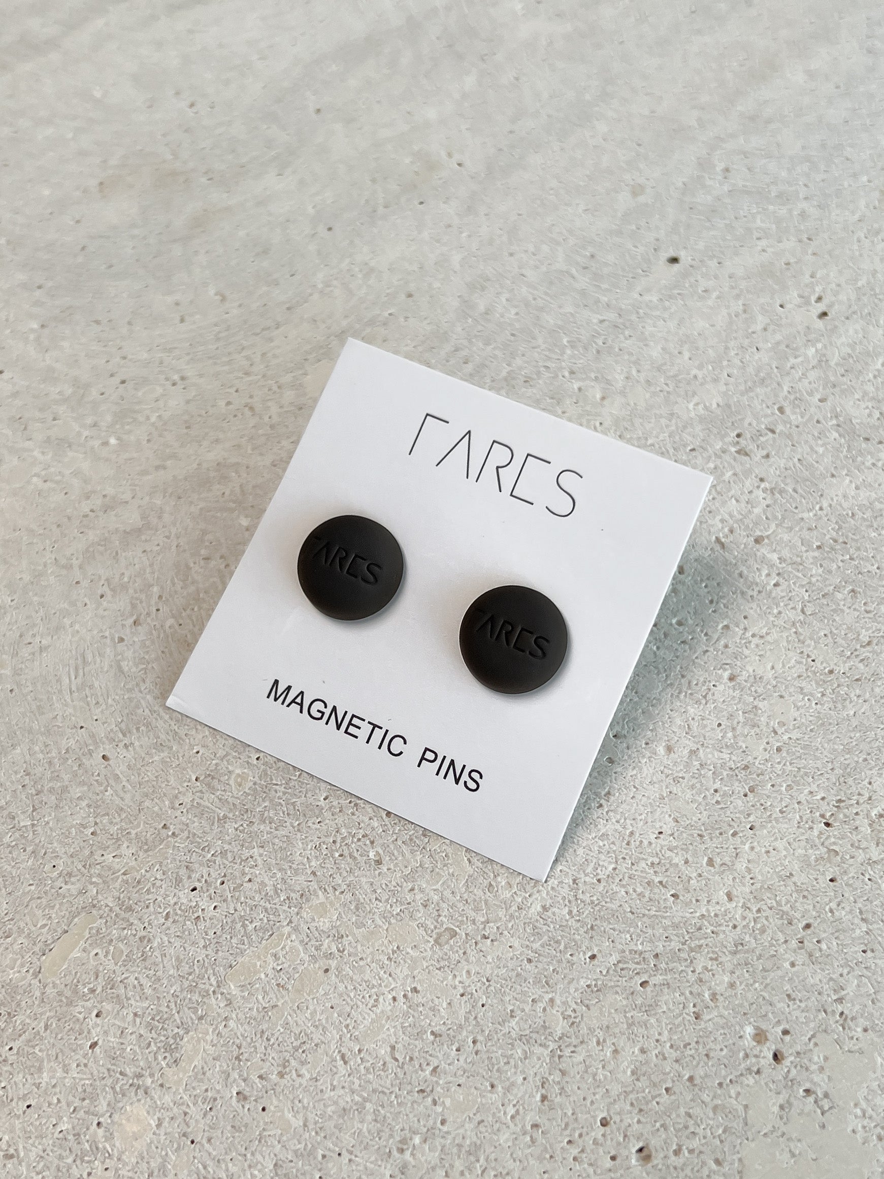 Hijab Magnet Pin Set - Black