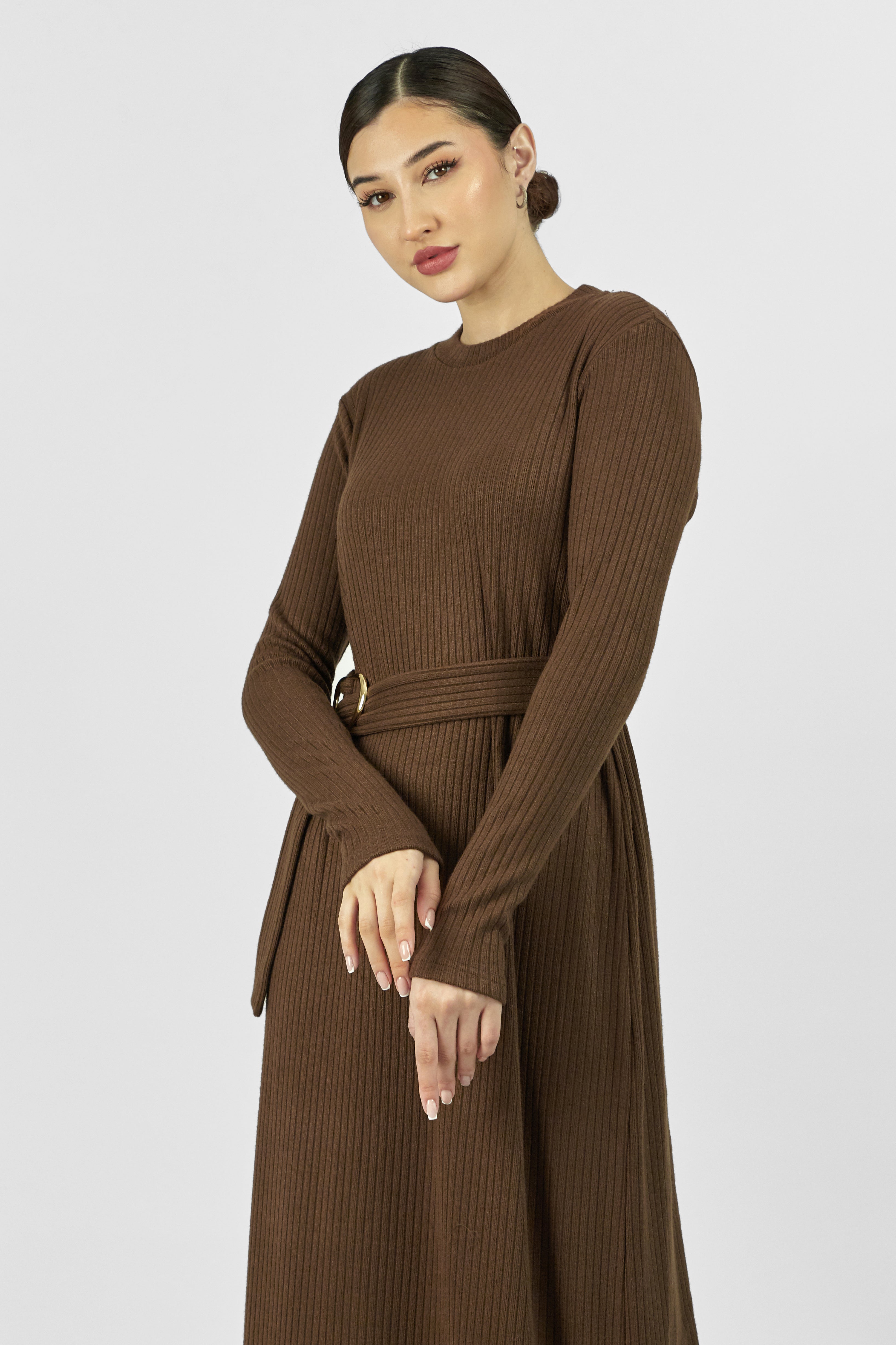 AE - Belted Knit Dress - Americano