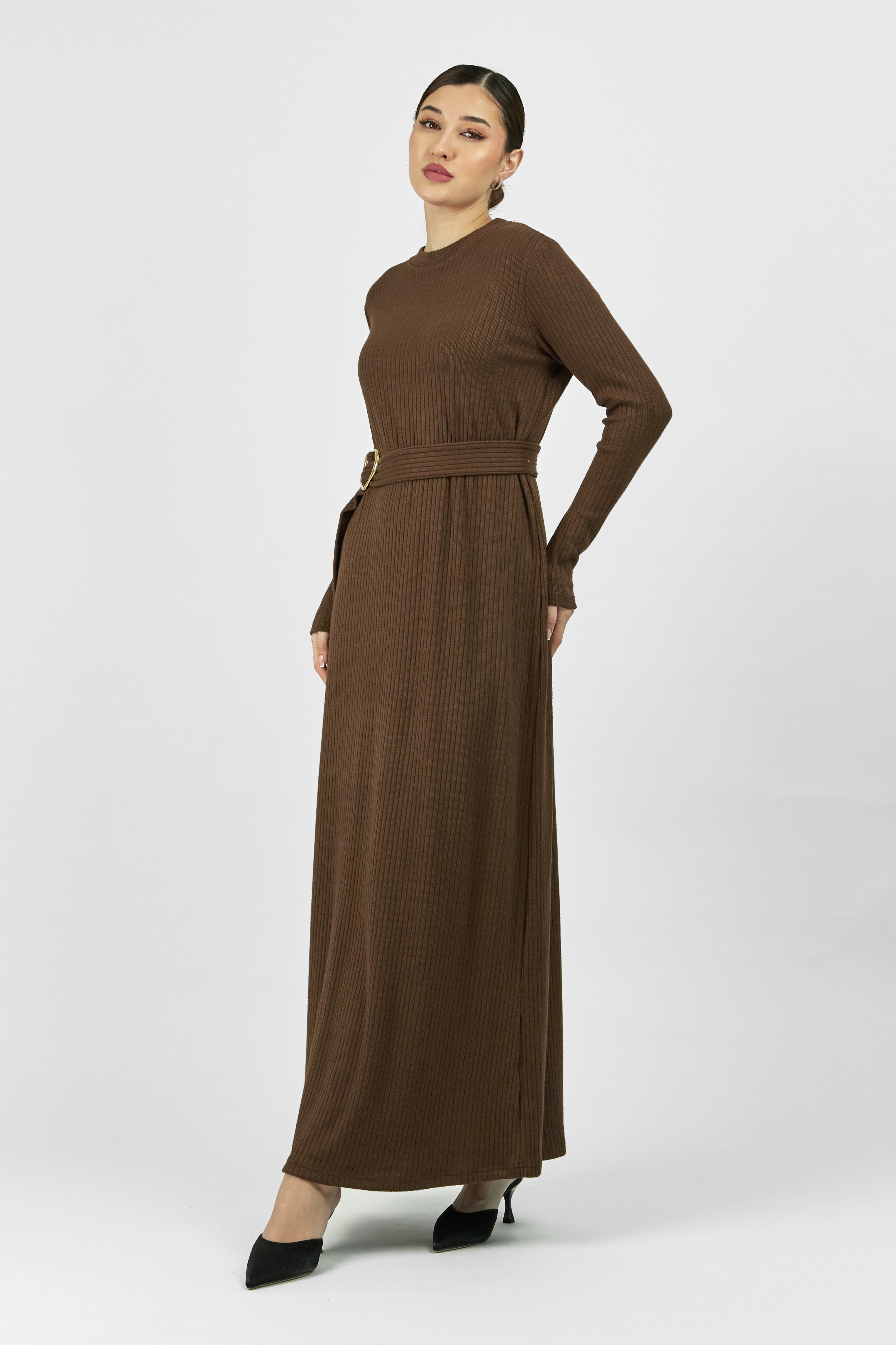 AE - Belted Knit Dress - Americano