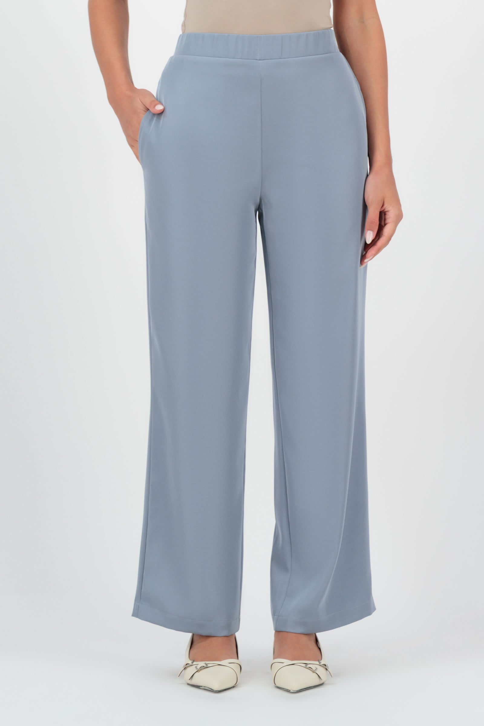 Straight Leg Trousers - Farasha