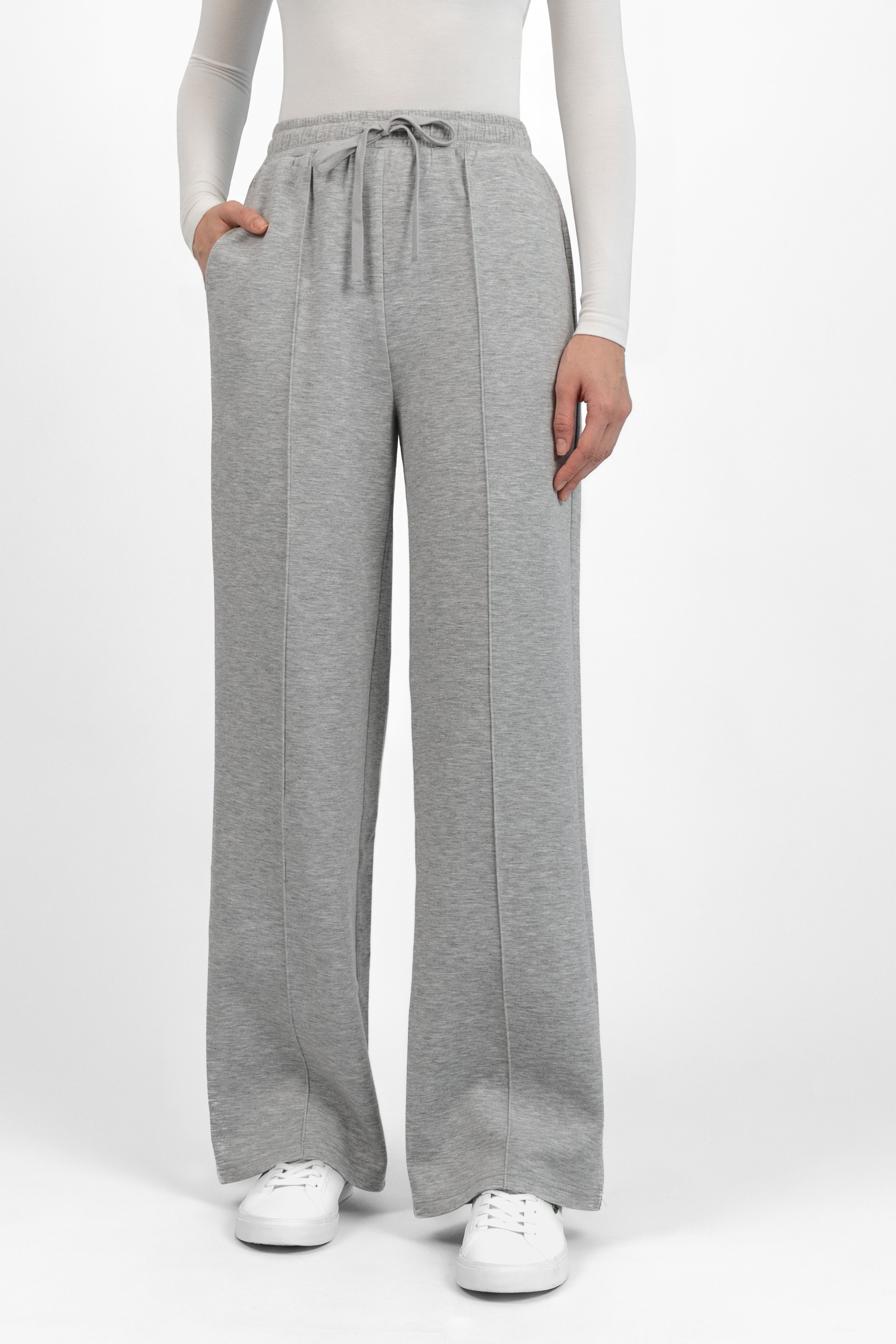 Buttery Pressed Crease Pants - Rocky