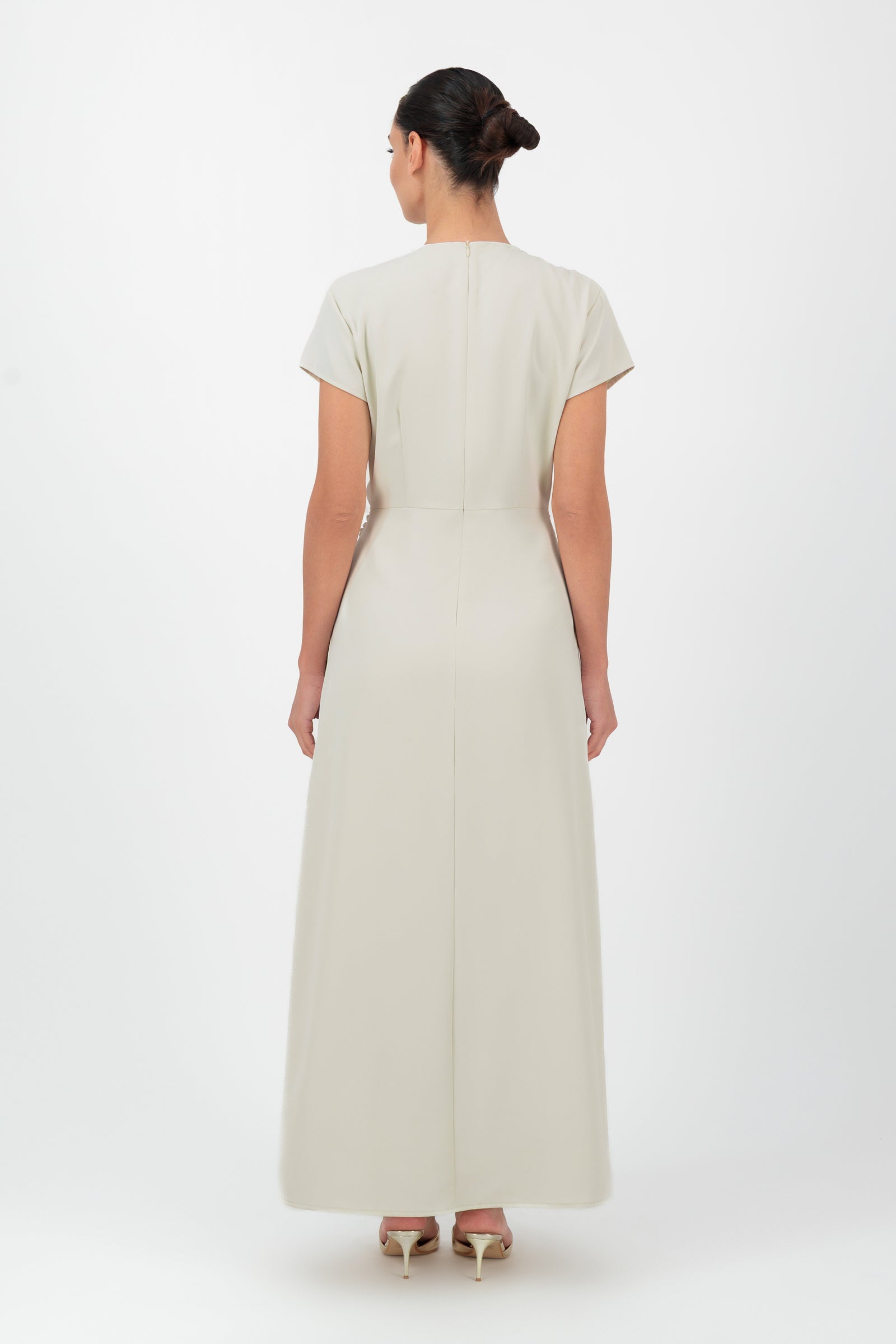 Twisted Inner Dress - Crema