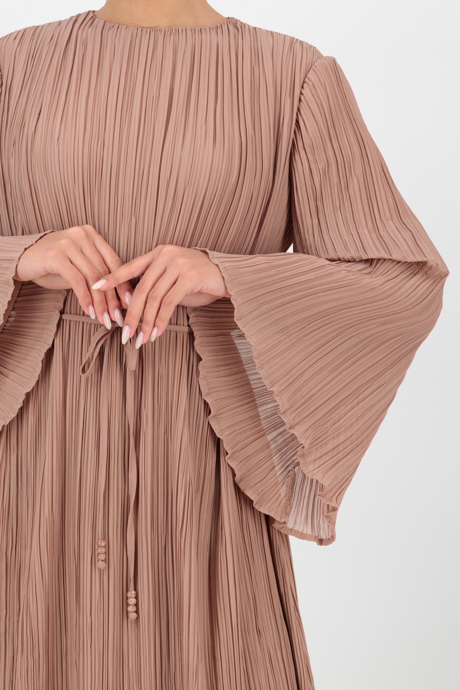 Plisse Maxi Dress - Warda