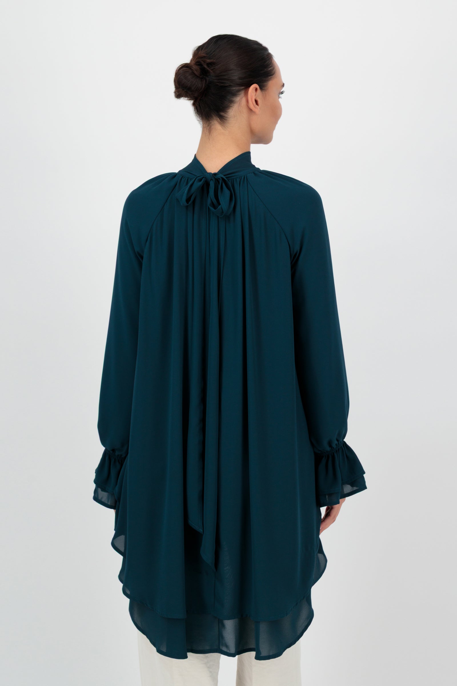 Layered Chiffon Blouse - Jawhara