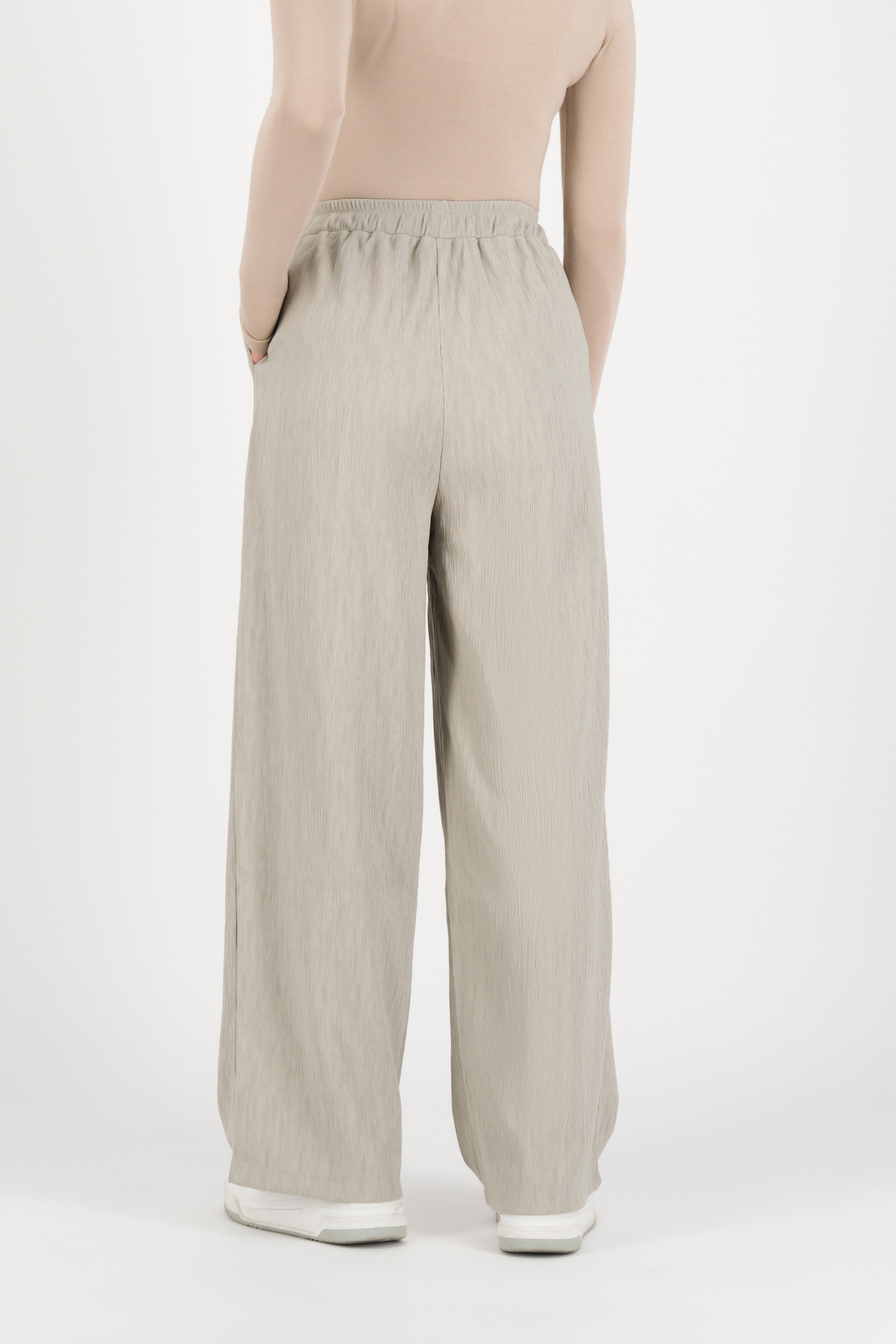 CA - Wavy Relaxed-Fit Pants - Mist