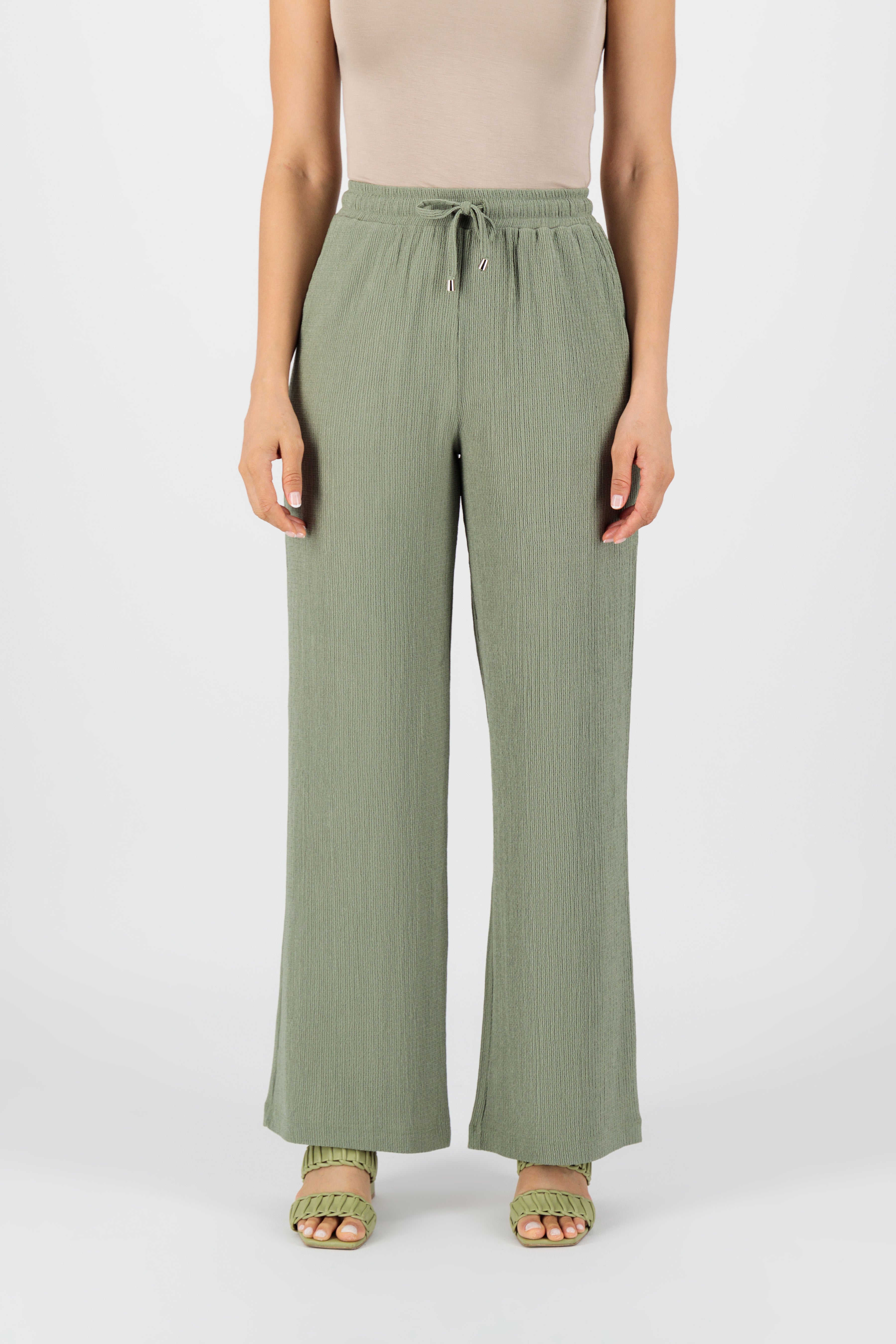 CA - Relaxed Fit Pants - Olive
