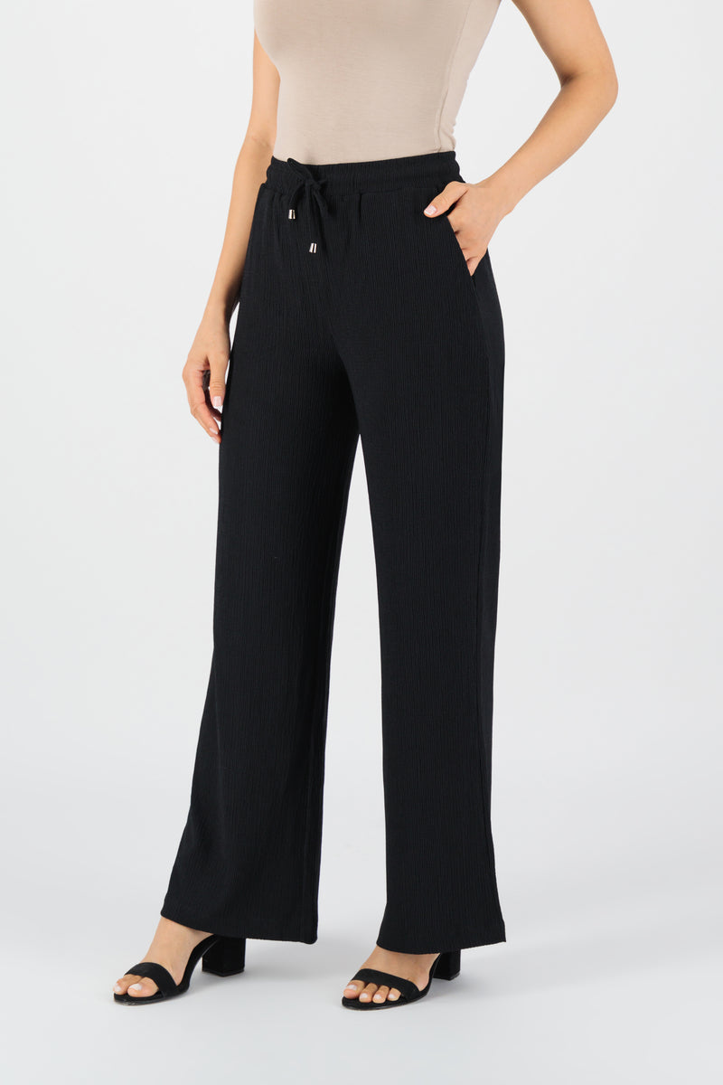 Relaxed-Fit Pants - Black