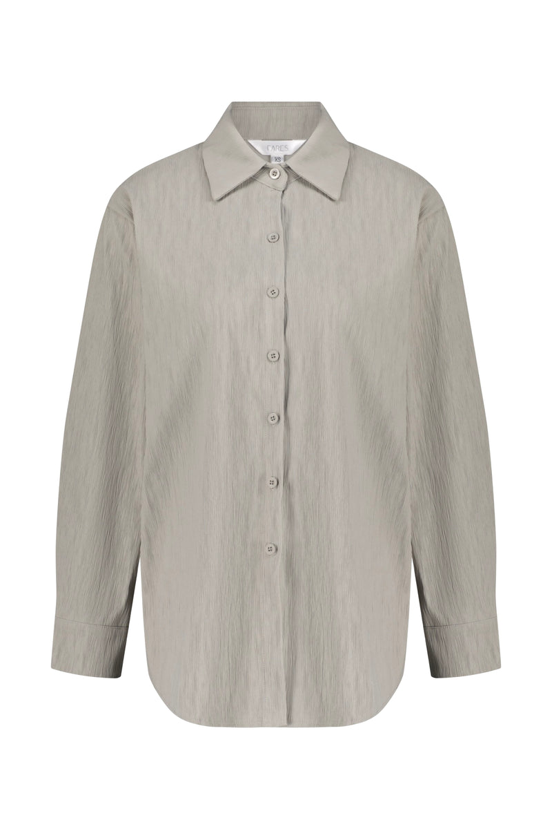 Wavy Button Up - Mist